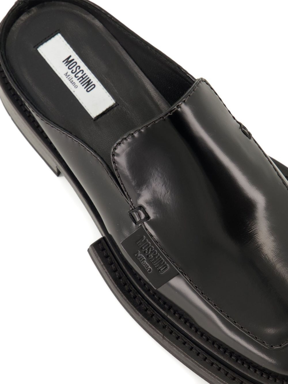 leather mules - 4