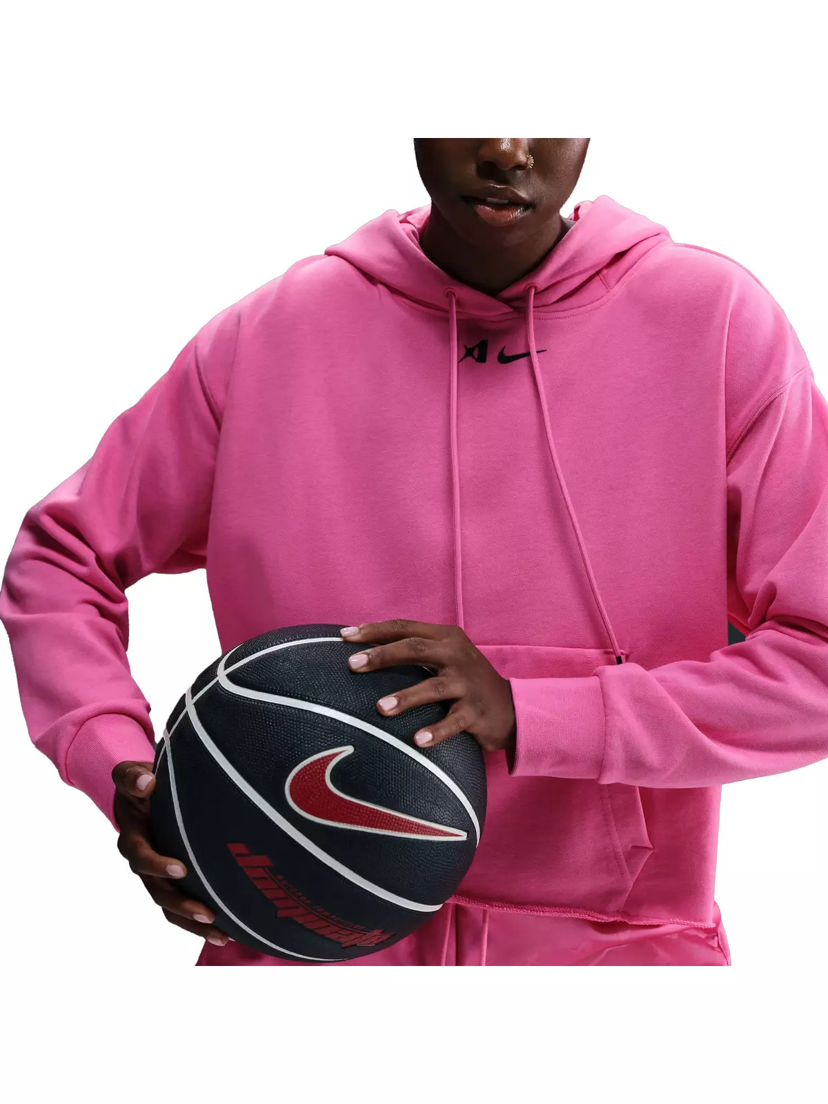 A'ja Wilson Women's Oversized Cropped Basketball Hoodie - 8