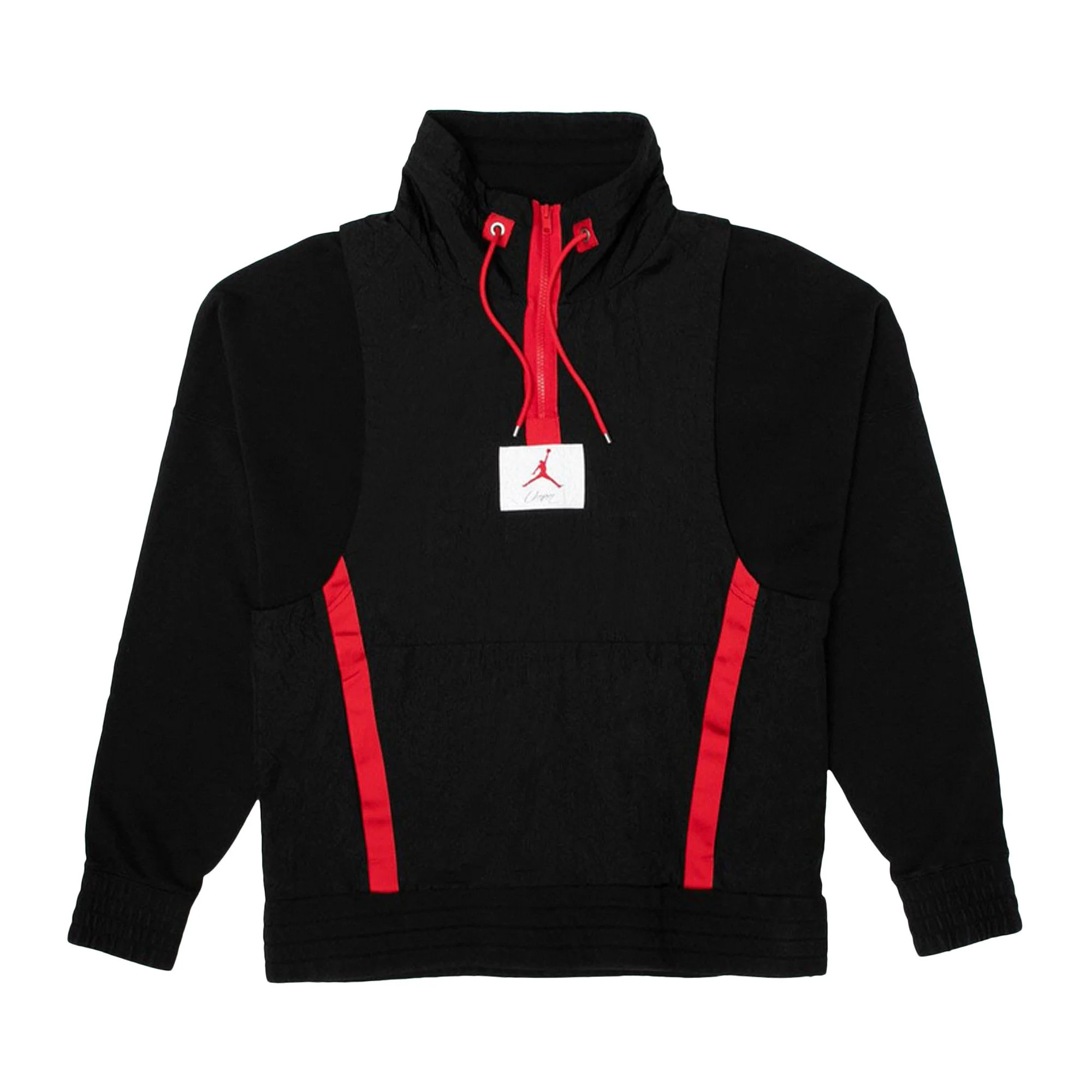 Air Jordan x Union NRG Vault AJ Flight Half Zip Jacket 'Black' - 1