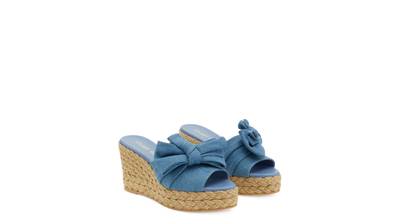 Stuart Weitzman Loveknot Espadrille Wedge Slide outlook