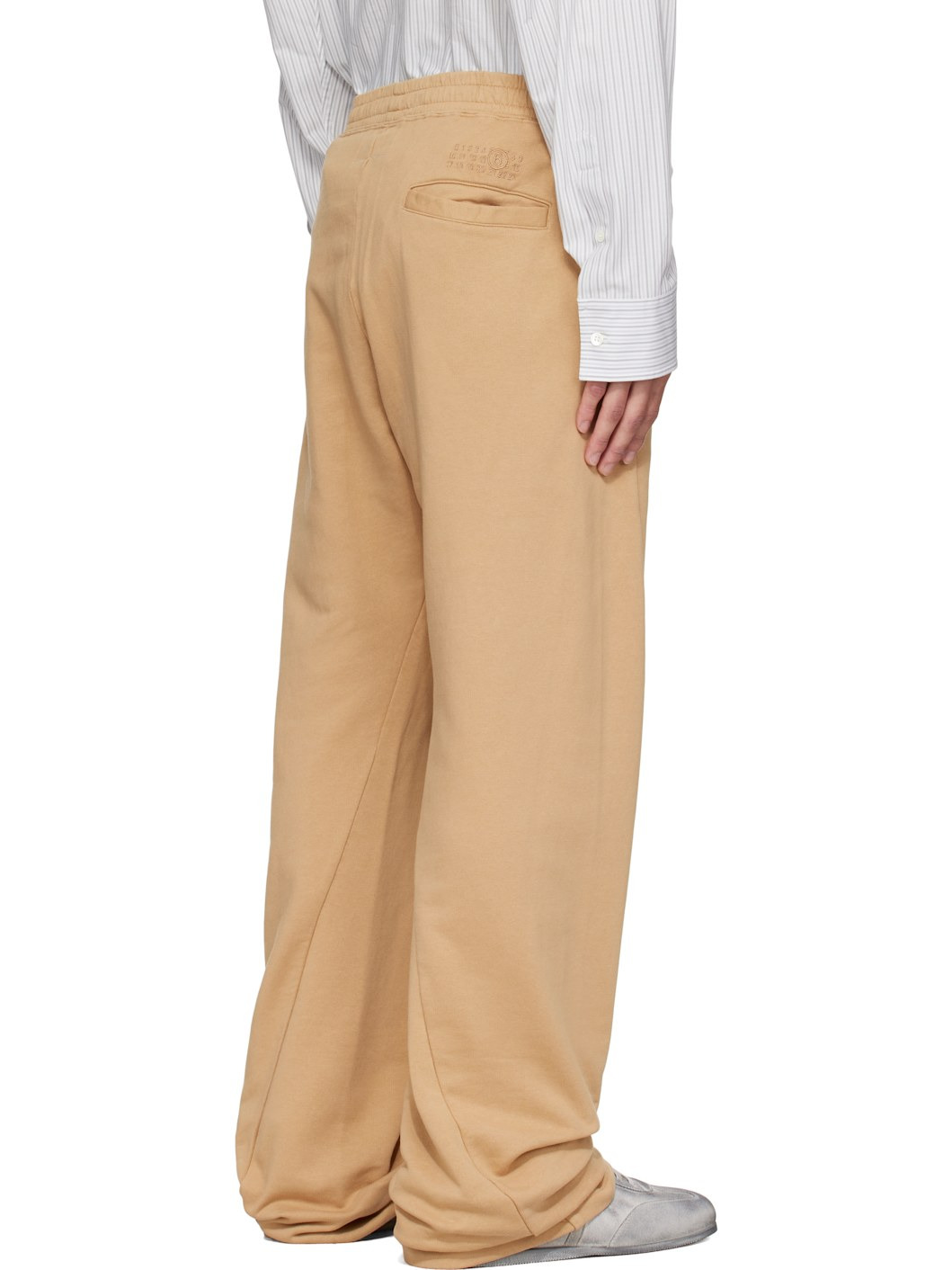 Tan Drawstring Sweatpants - 3