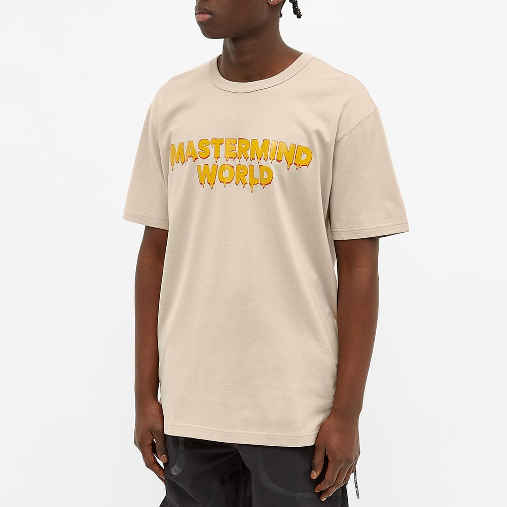 MASTERMIND WORLD Drip Logo Skull Tee - 4