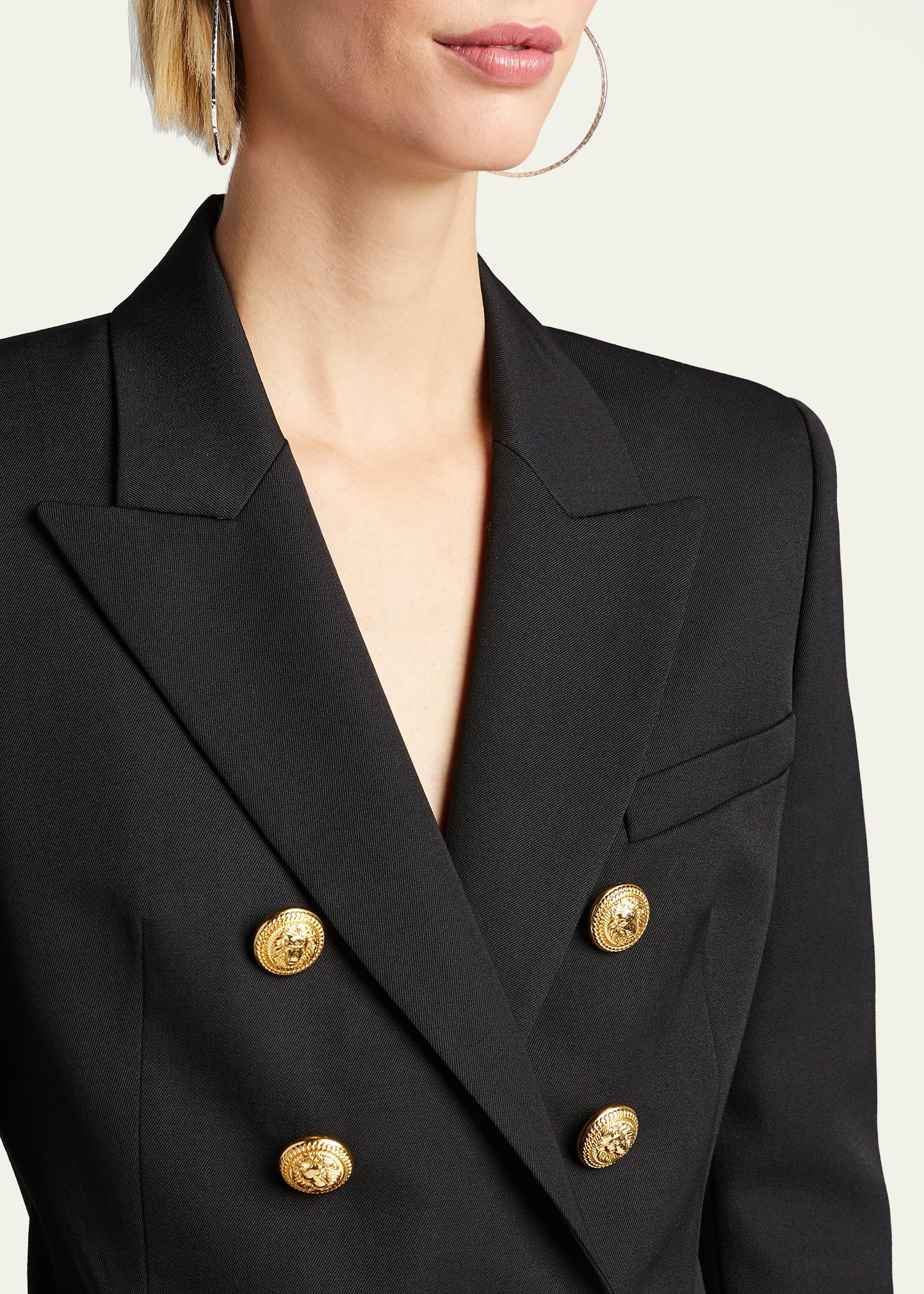Classic Double-Breasted Blazer - 5