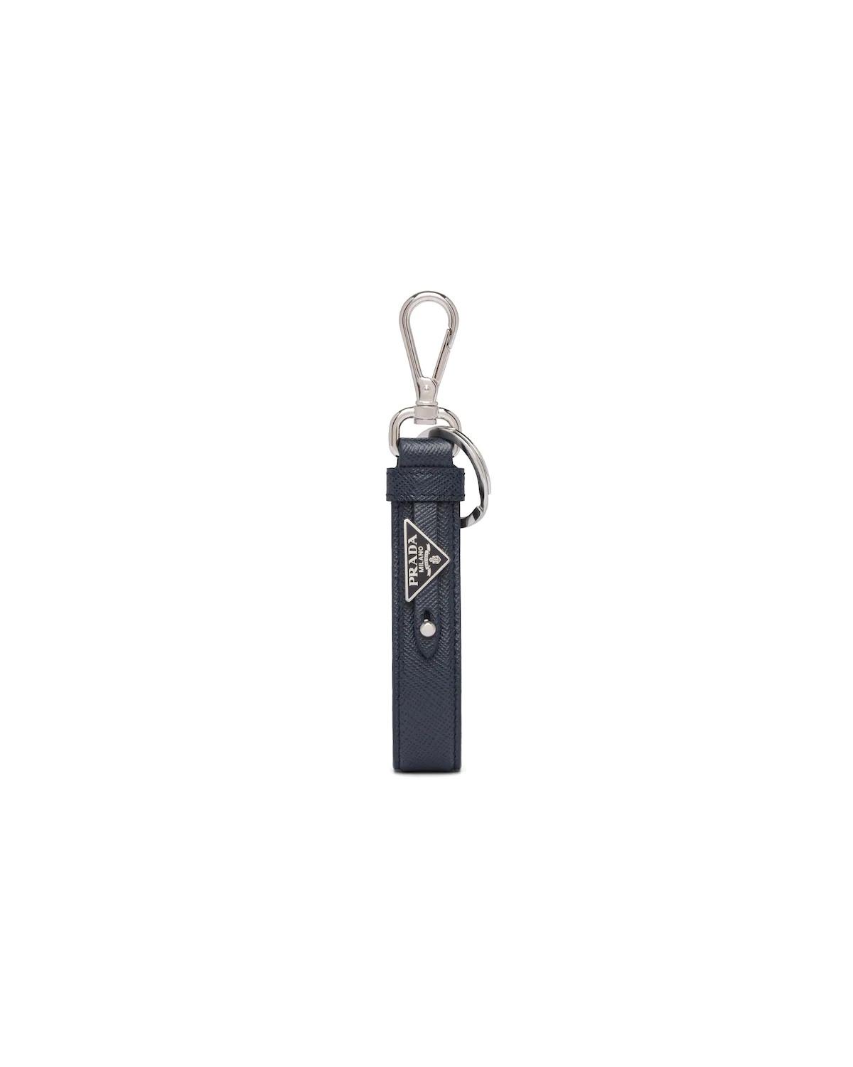 Customized Saffiano leather keychain - 1