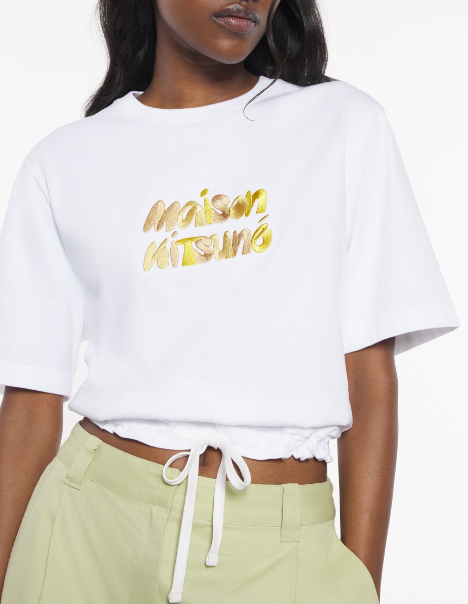 BUBBLE LOGO DRAWSTRING COMFORT TEE-SHIRT - 4