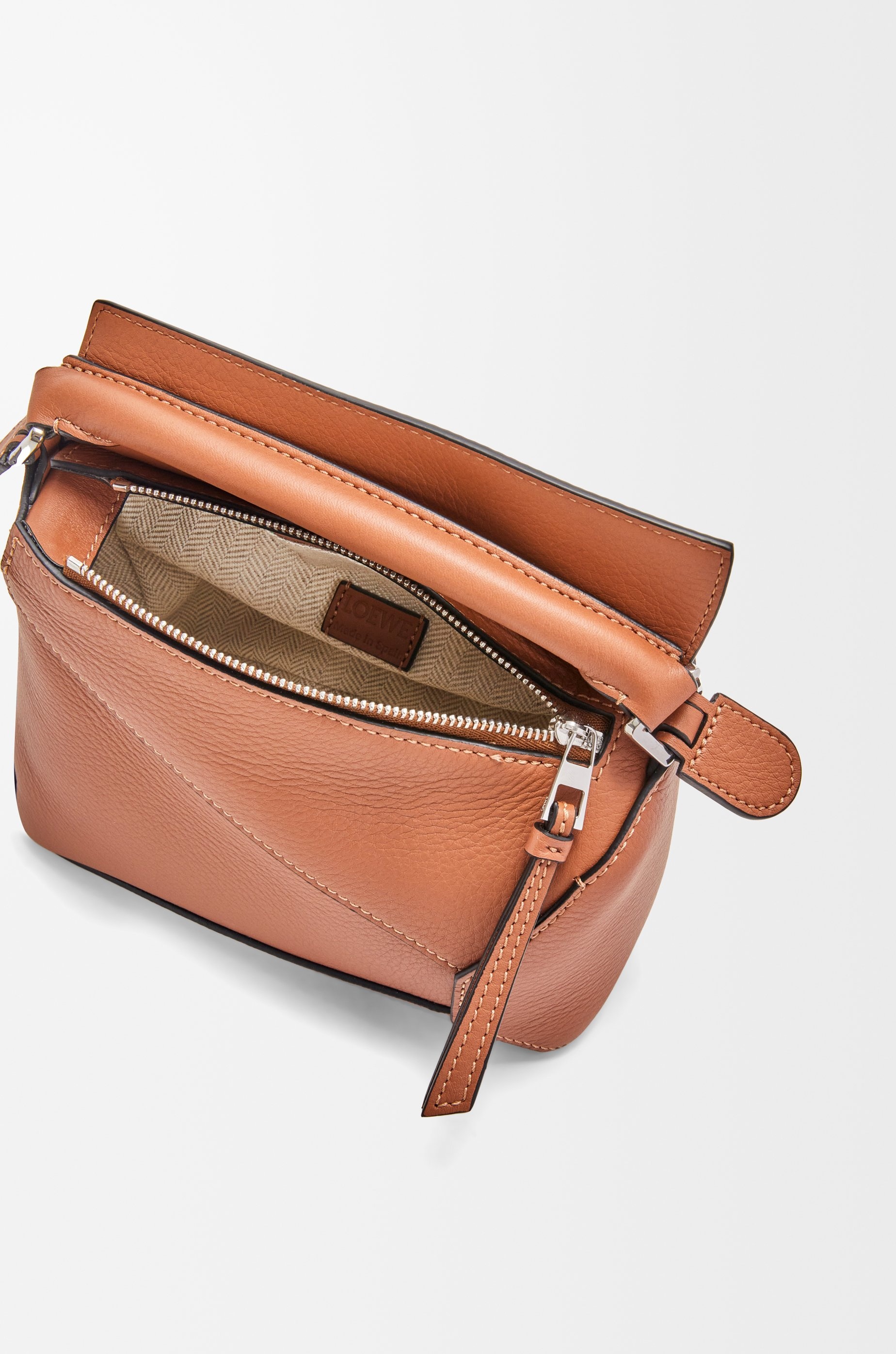 Mini Puzzle bag in classic calfskin - 8