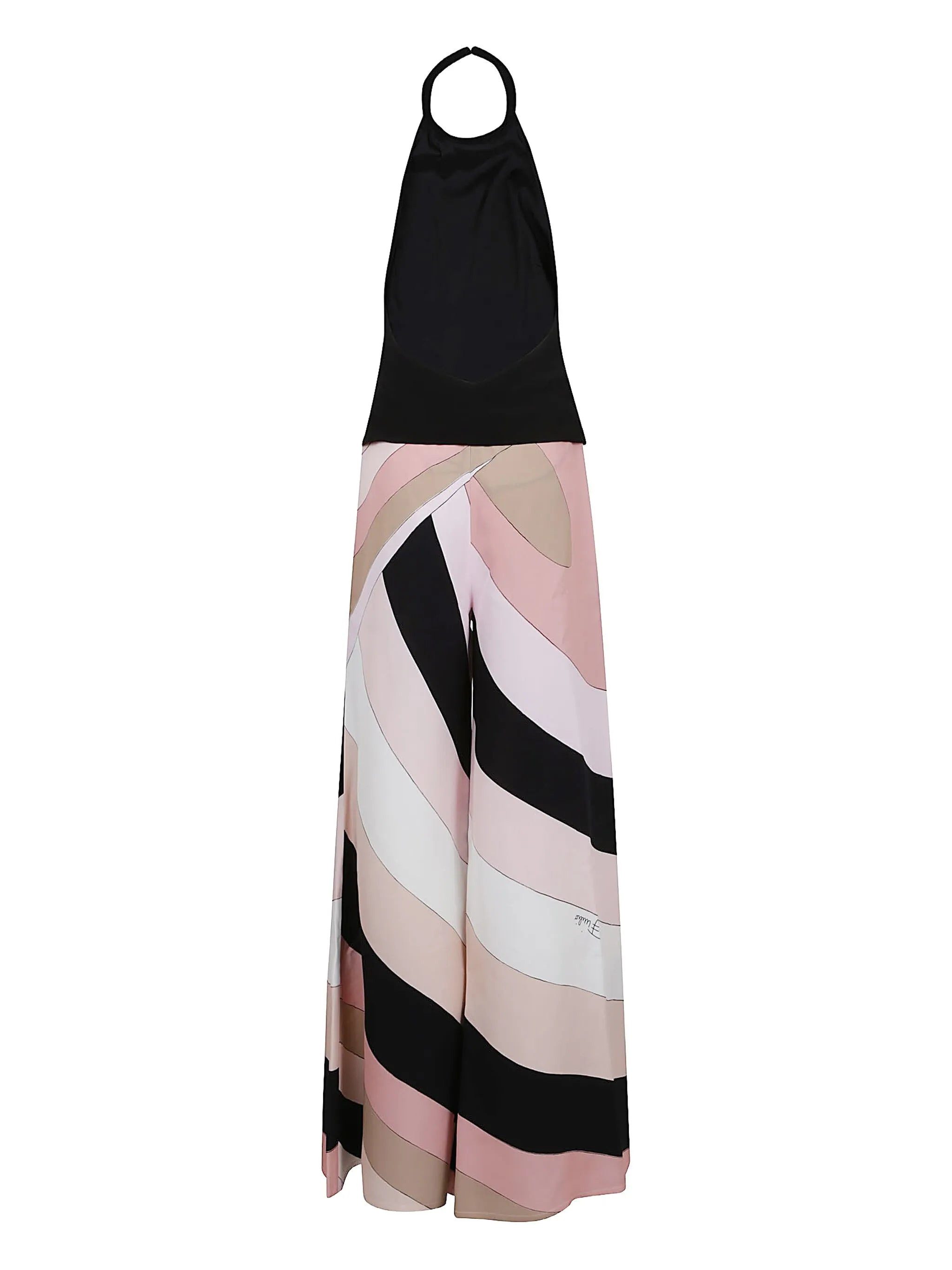 Pucci Halter Neck Geometric-print Jumpsuit - 2
