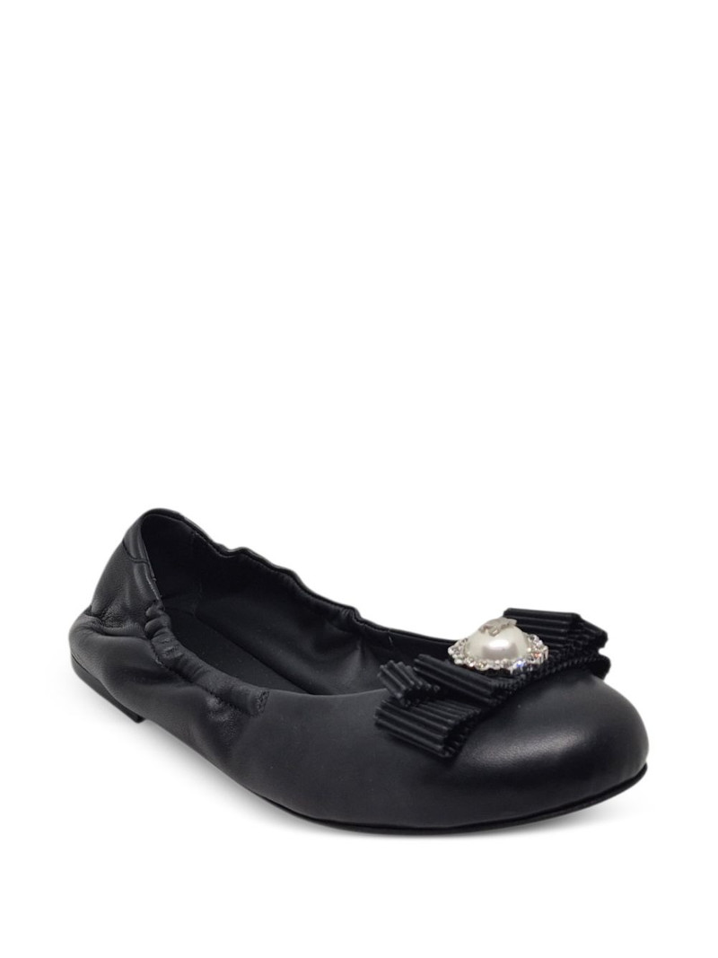 CASADEI embellished ballet flats outlook
