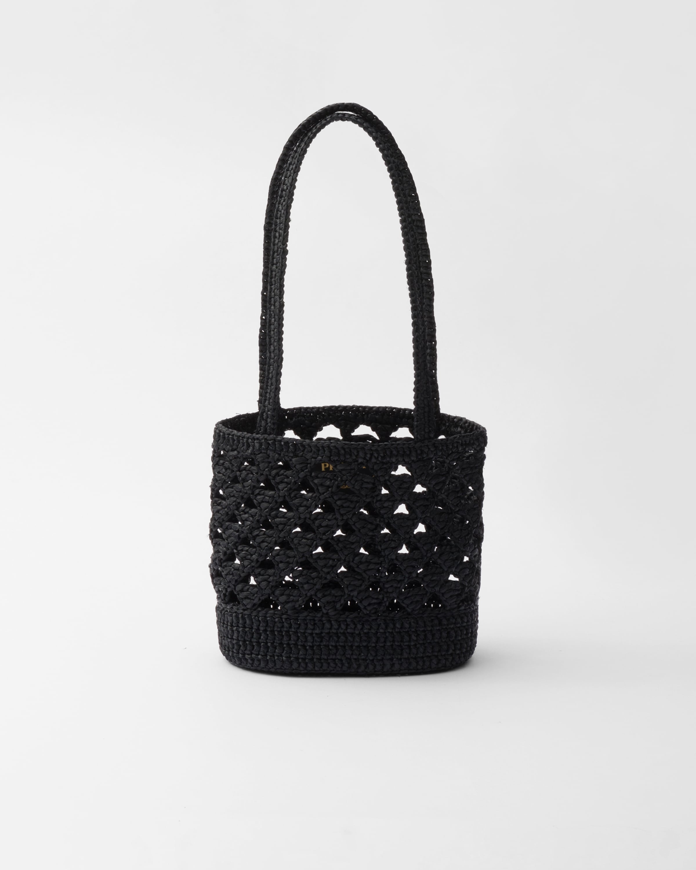 トートバッグ PRADA Woven fabric crochet tote bag Prada Medium Woven Fabric Crochet Tote Bag | Saks Fifth Avenue