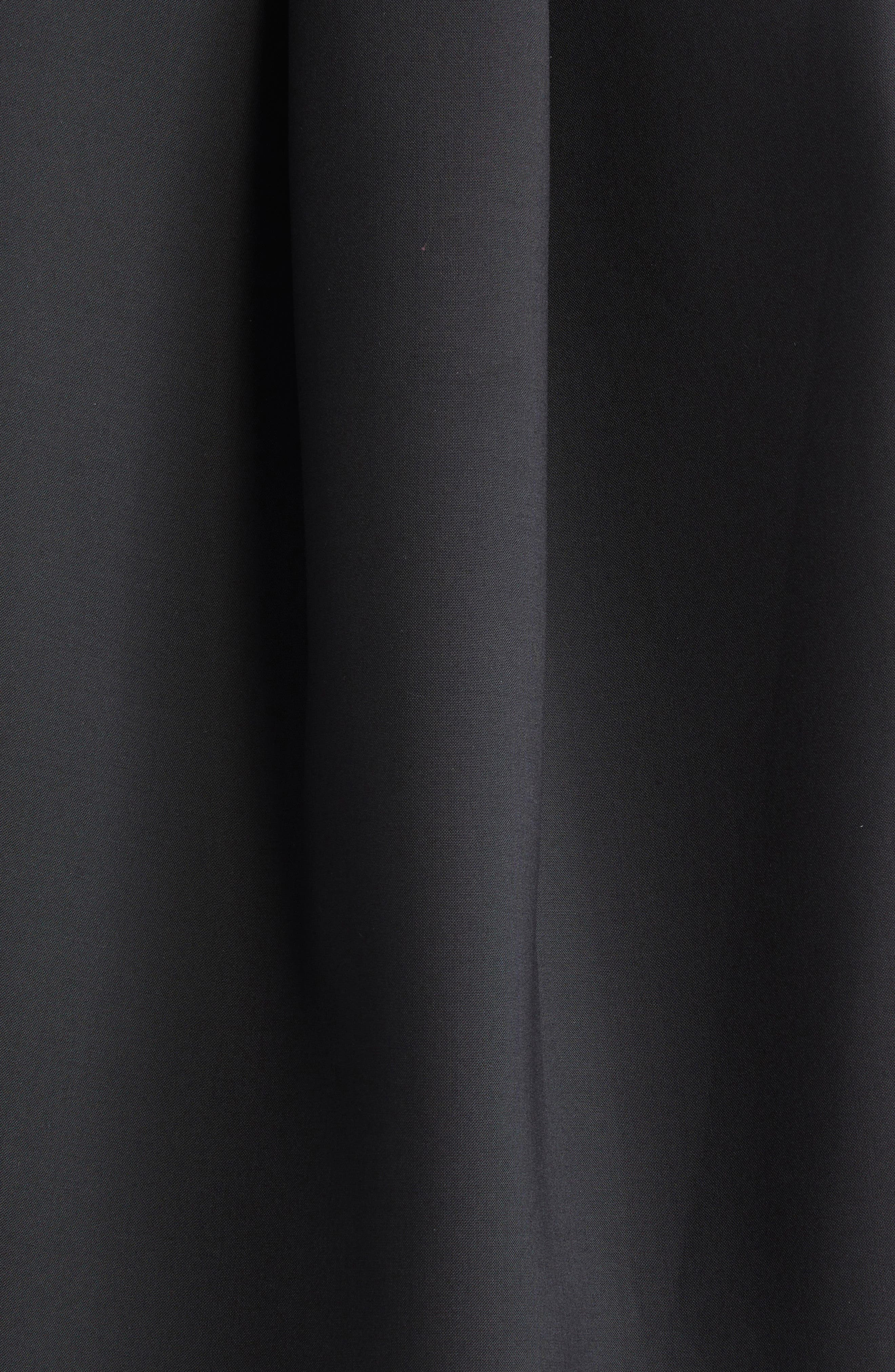 Sacai Suiting Mixed Media Long Sleeve Sweater Dress in Black at Nordstrom - 6
