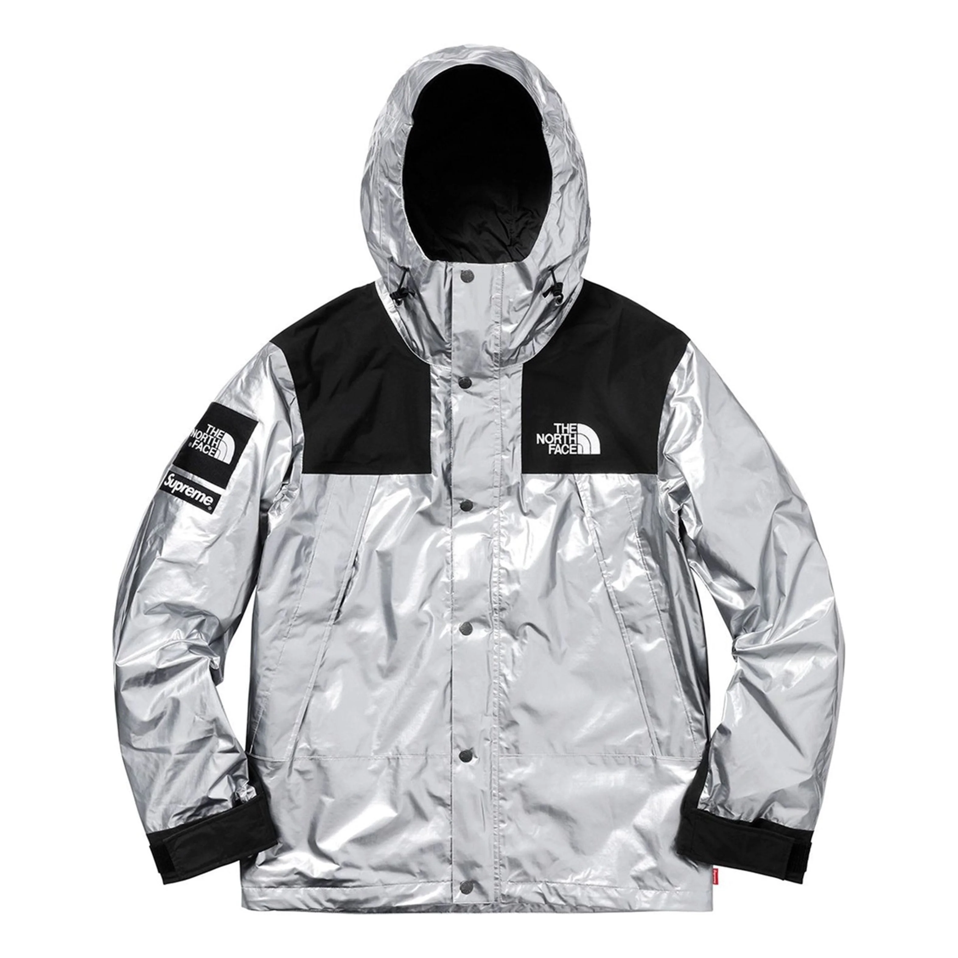 Supreme x The North Face SS18 Metallic Interchange Jacket Unisex Silver SUP-SS18-602 - 1