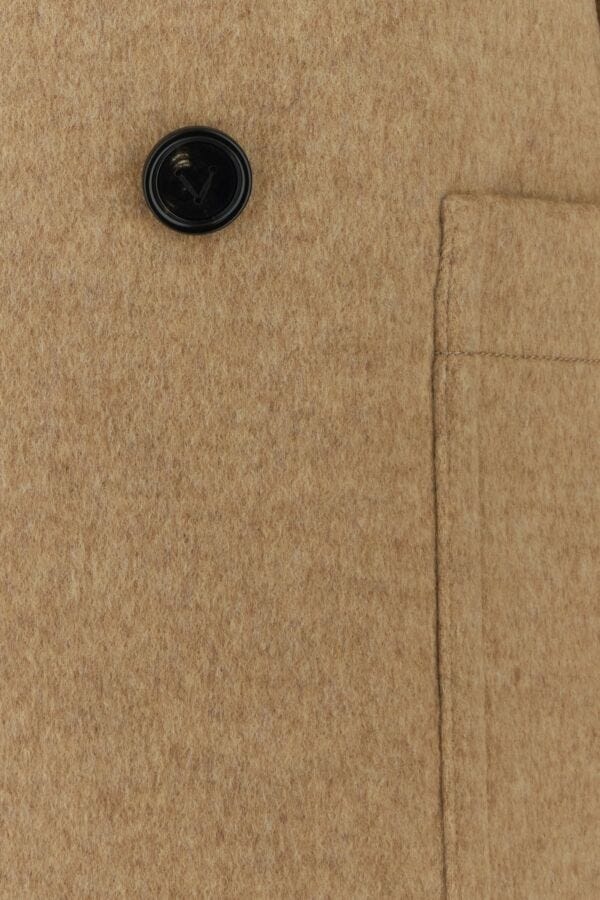 Bottega Veneta Cappuccino wool coat | gebnegozionline