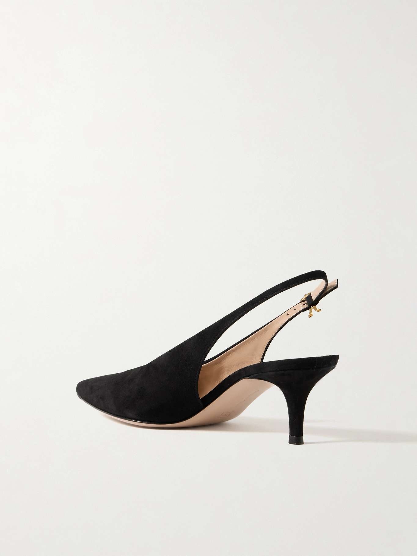 Robbie 45 suede slingback pumps - 3