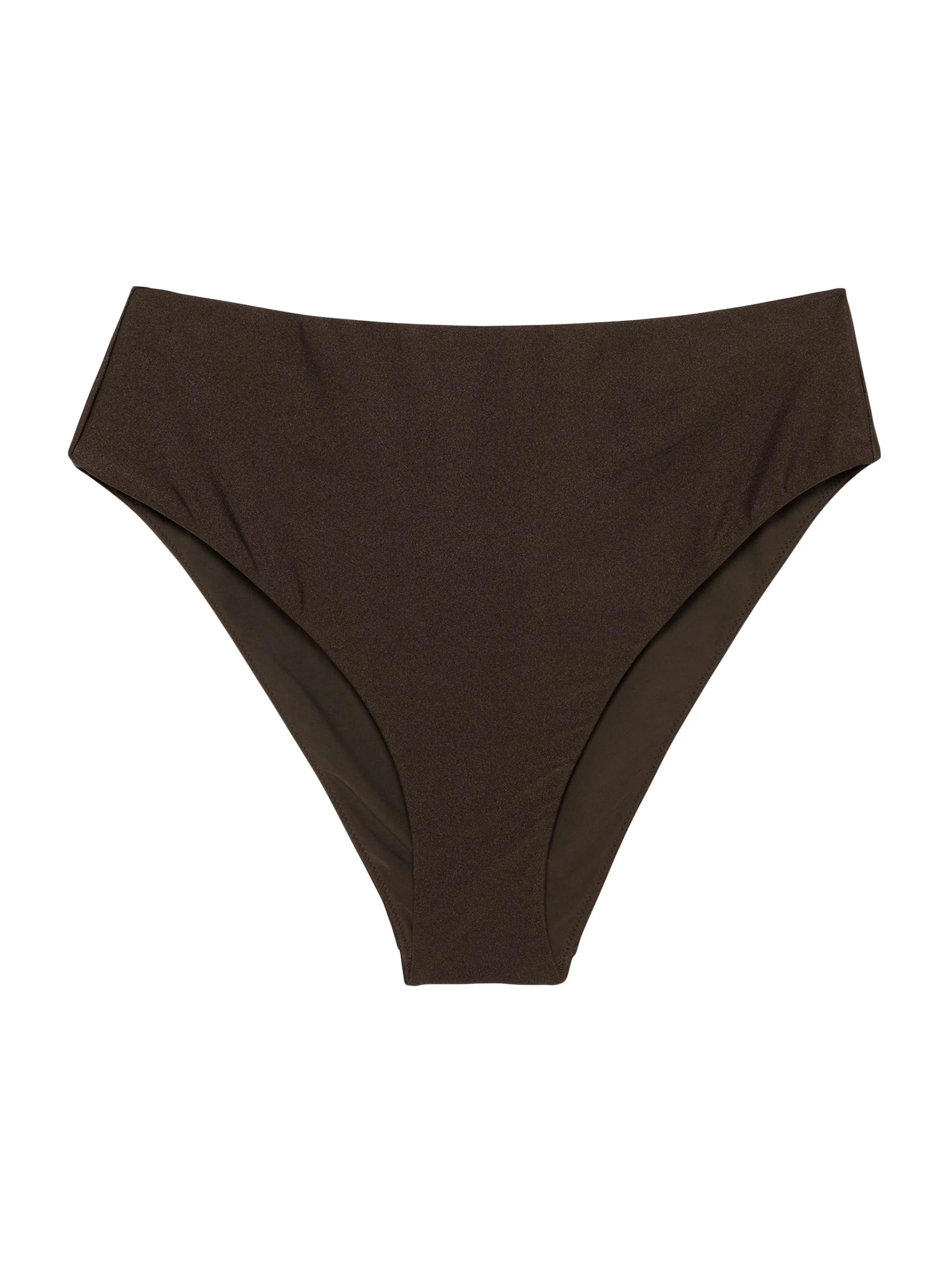 Women's Gracie Shell Bikini Bottom - Chocolate - 1