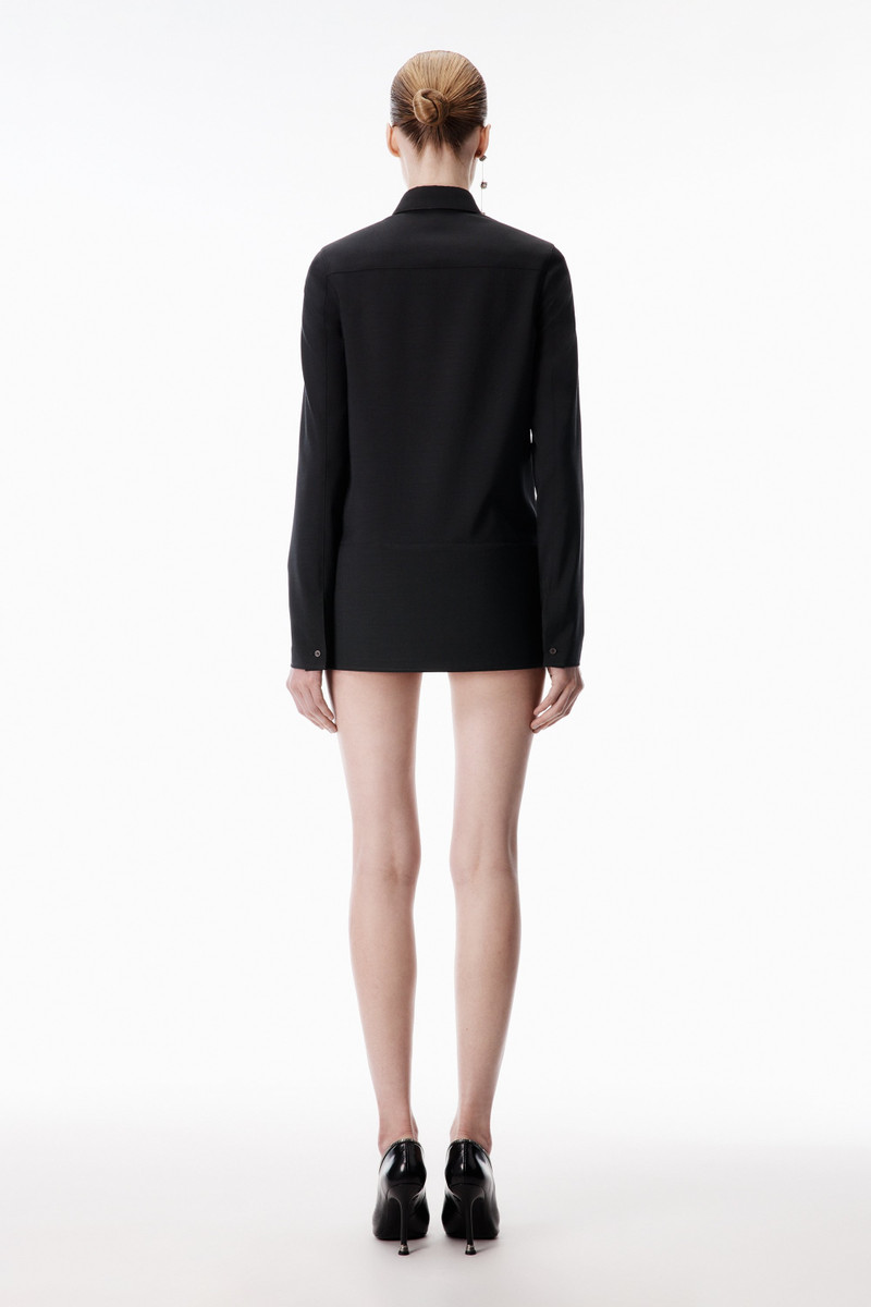 Foam Hem Shirt Dress 4