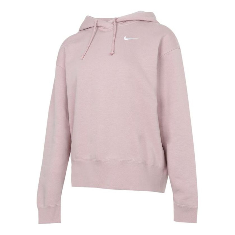 (WMNS) AS W Nike Sportswear Hoodie FLC TREND CHAMPAGNE CZ2591-645 - 1