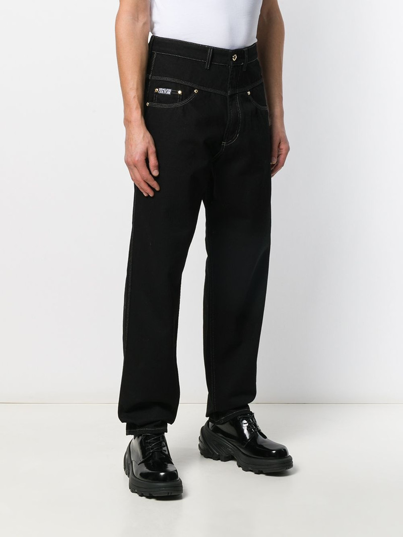 drop crotch wide leg jeans 3