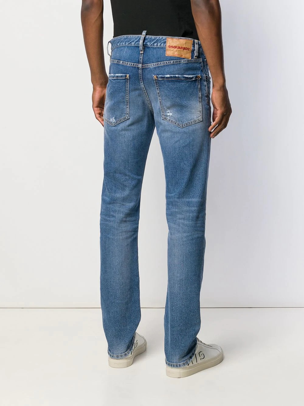 straight leg jeans - 4