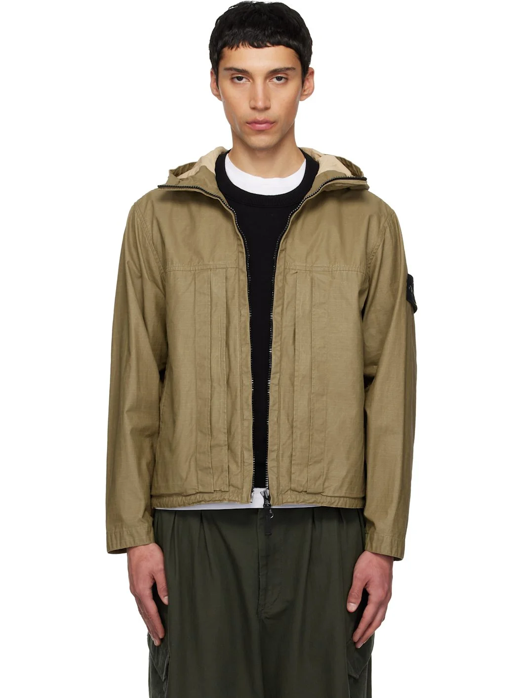 Khaki 4100012 Double-Coated Cotton Ripstop Jacket - 1