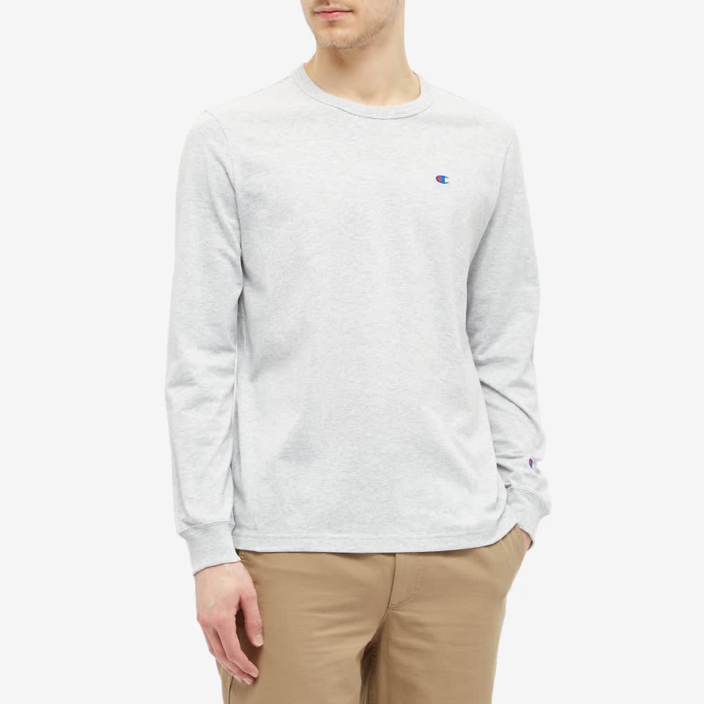 Champion Reverse Weave Long Sleeve Classic Tee - 4