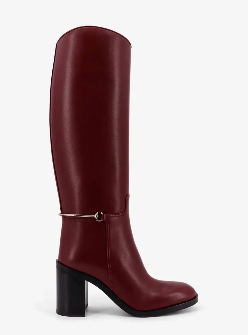 Gucci Slim Horsebit Leather Boots - 1