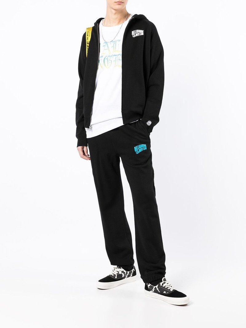 BILLIONAIRE BOYS CLUB logo-print zip-up hoodie outlook