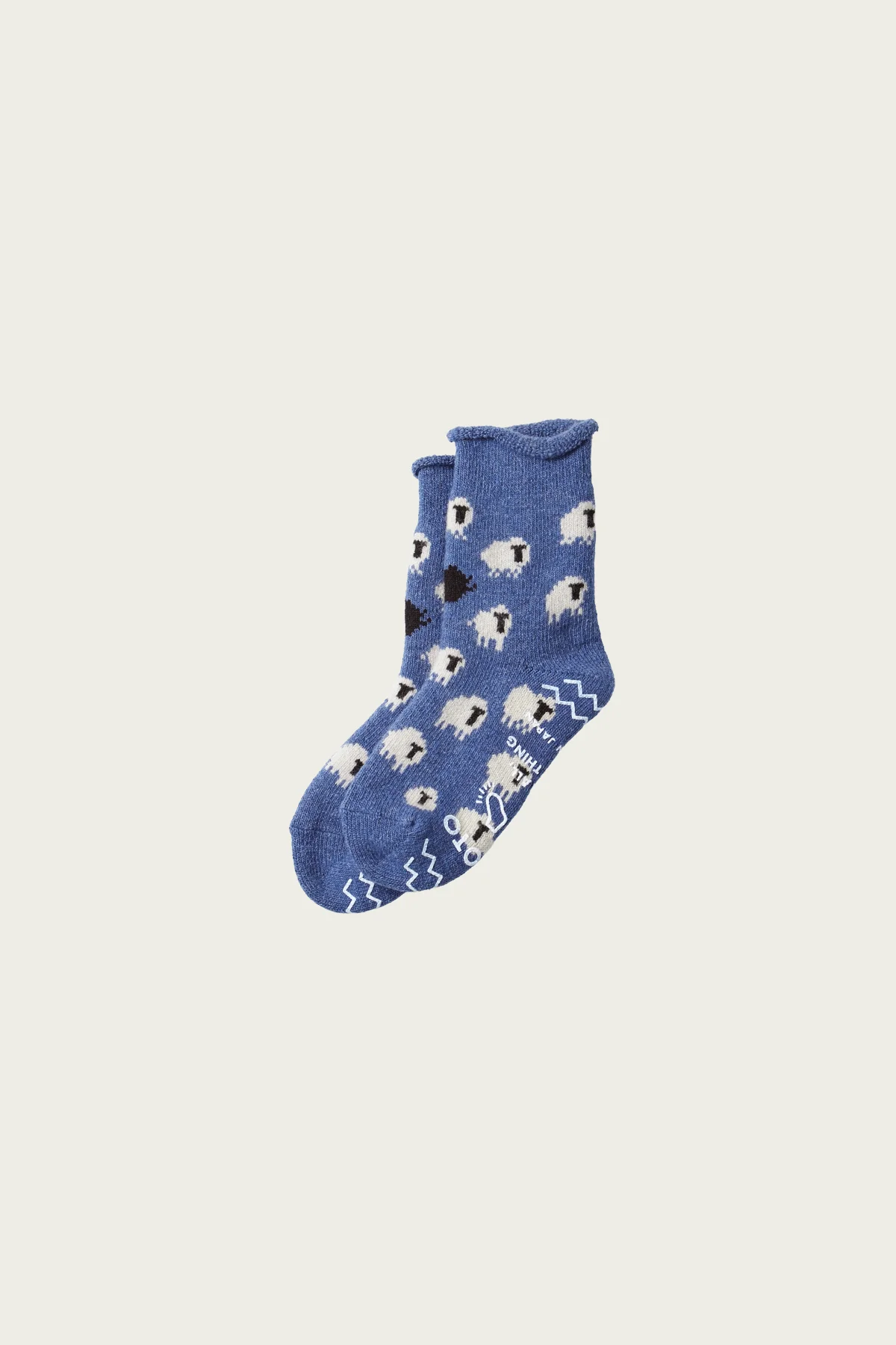Pile Room Socks "Sheep" - Blue - 1