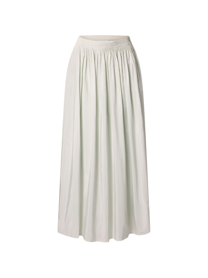 Naya gathered midi long skirt 1