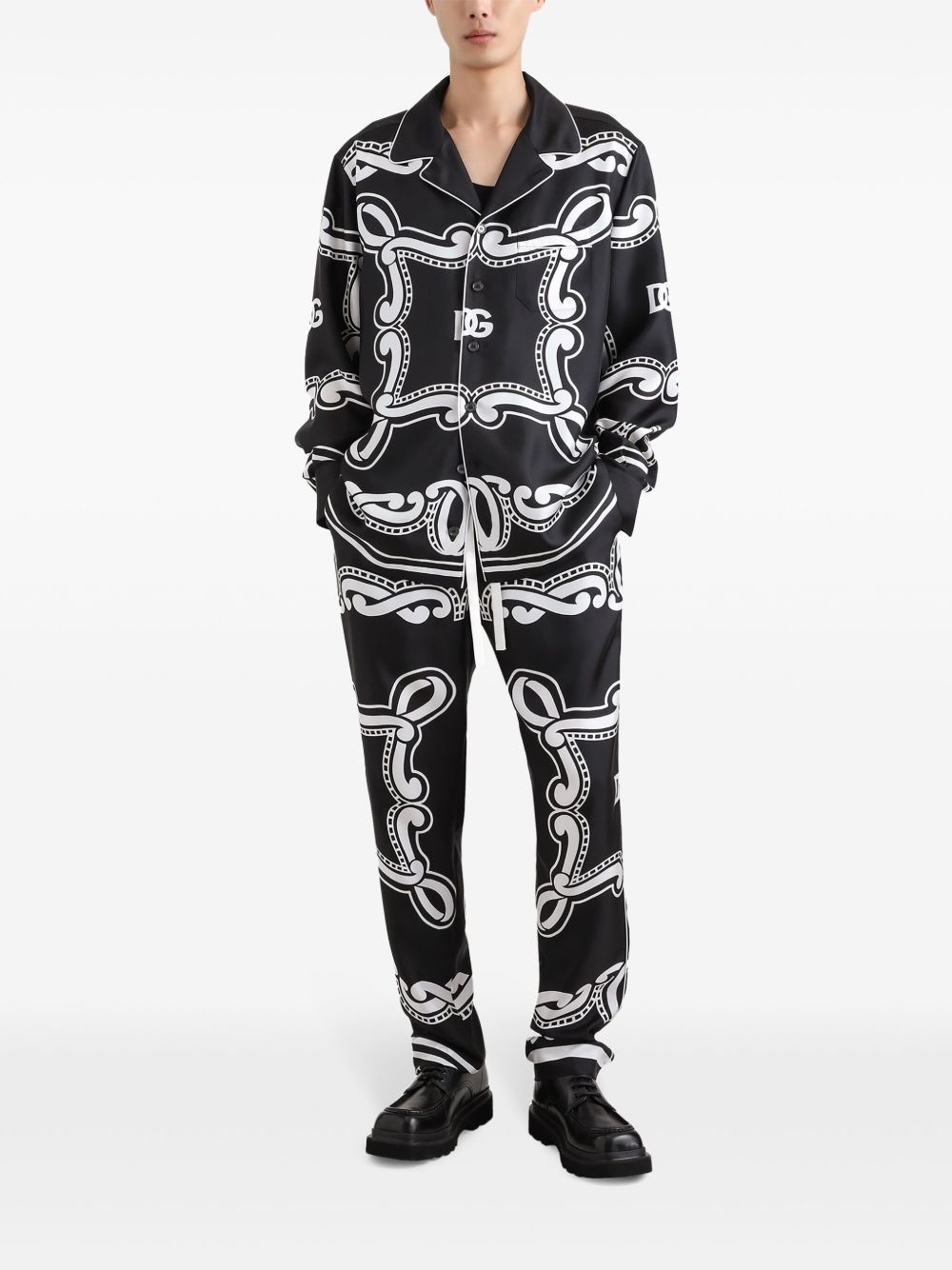 silk pajama pants - 3