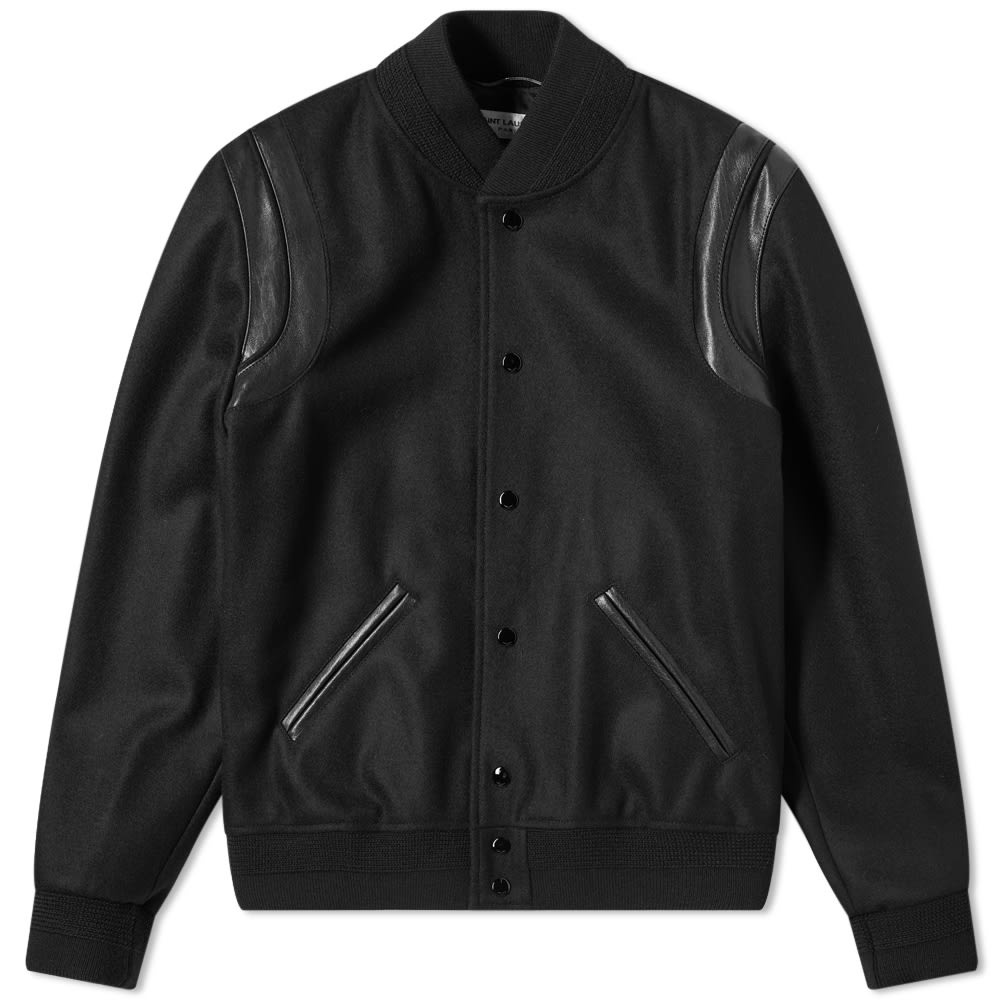 Saint Laurent Light Wool Teddy Jacket - 1