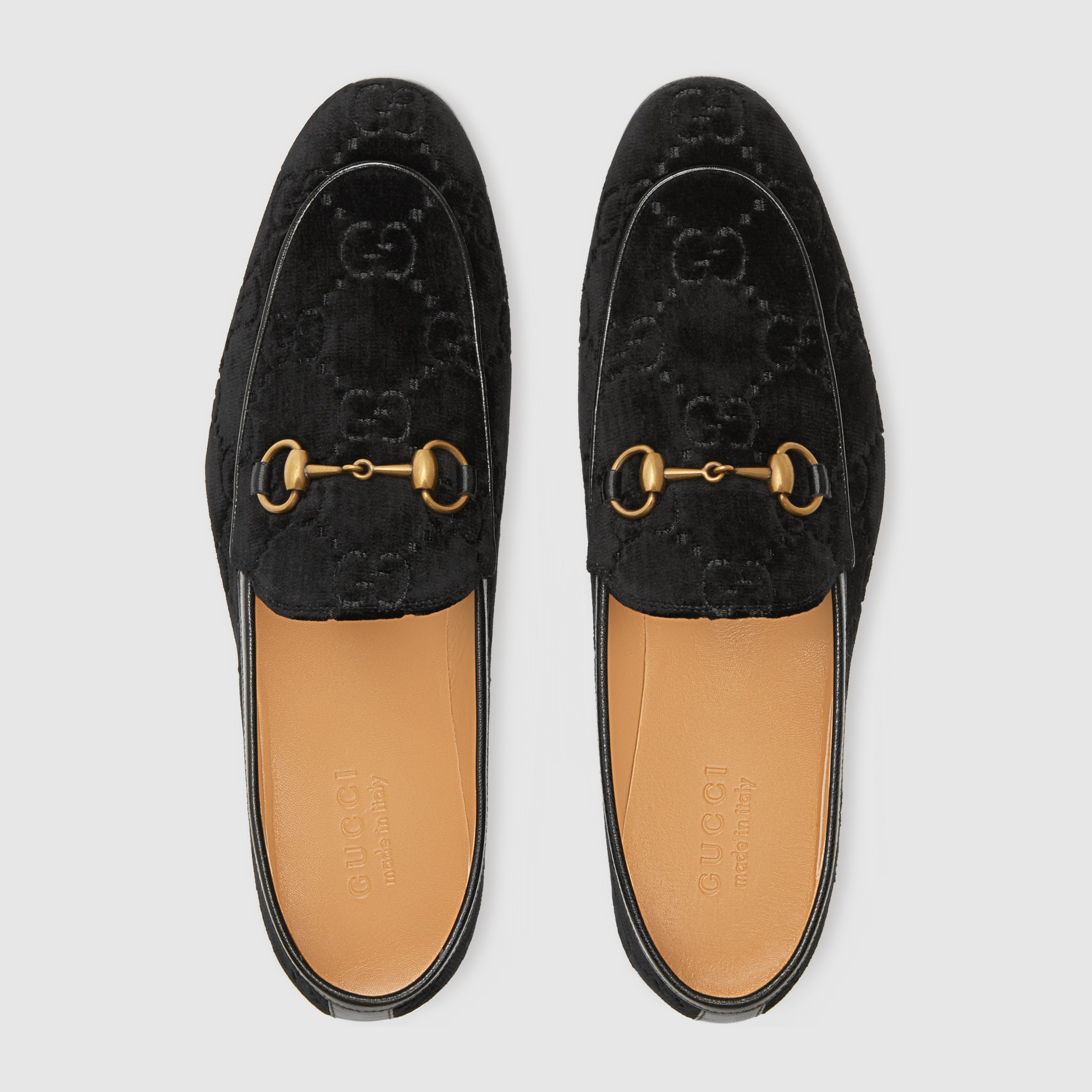 Gucci Jordaan GG velvet loafer - 4