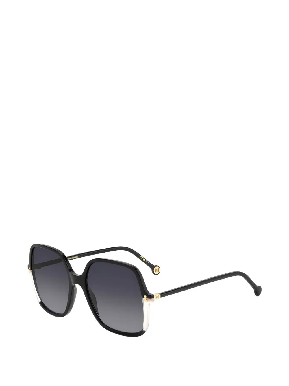 geometric-frame sunglasses - 1
