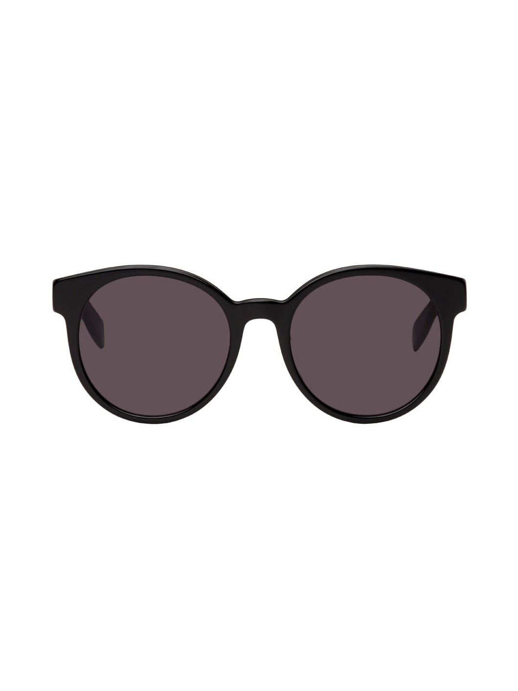 Black Round Sunglasses - 1