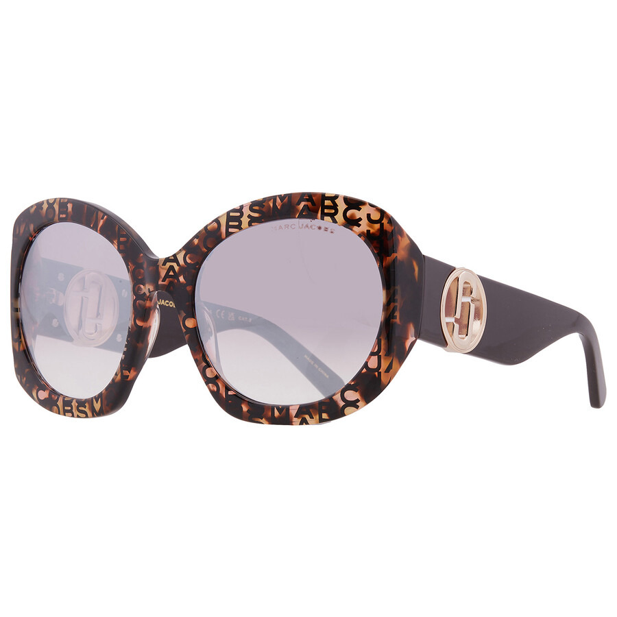 Marc Jacobs Silver Oversized Ladies Sunglasses MARC 722/S 0H7P/NQ 56 - 2