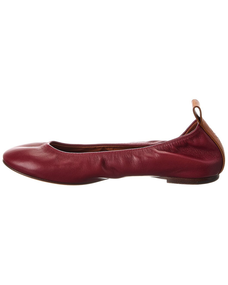 Lanvin LANVIN Leather Ballerina Flat outlook