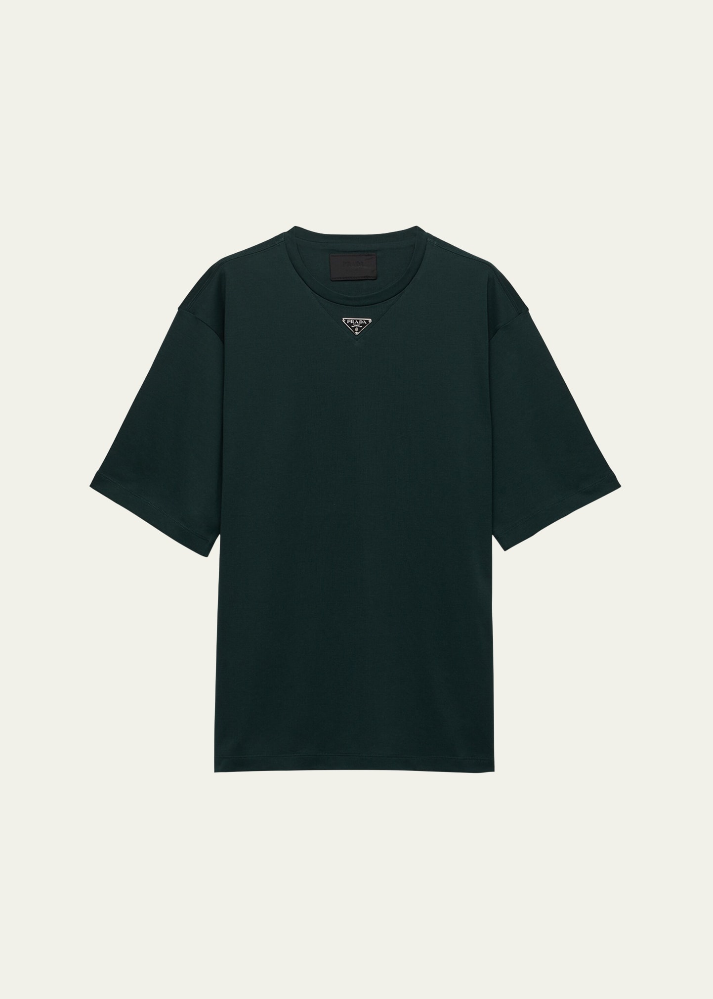Men's Jersey Triangle Logo T-Shirt - 1