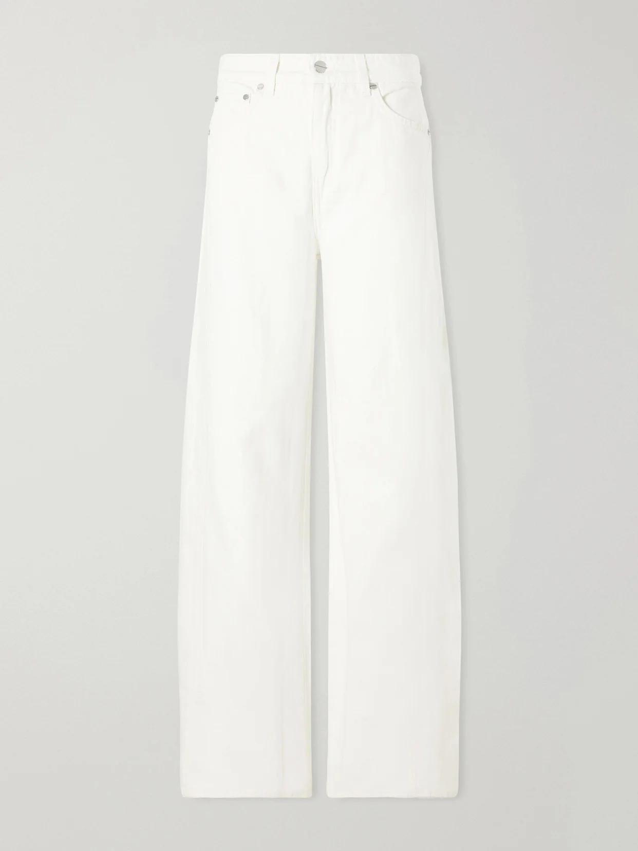 Mid-rise Wide-leg Jeans - 1