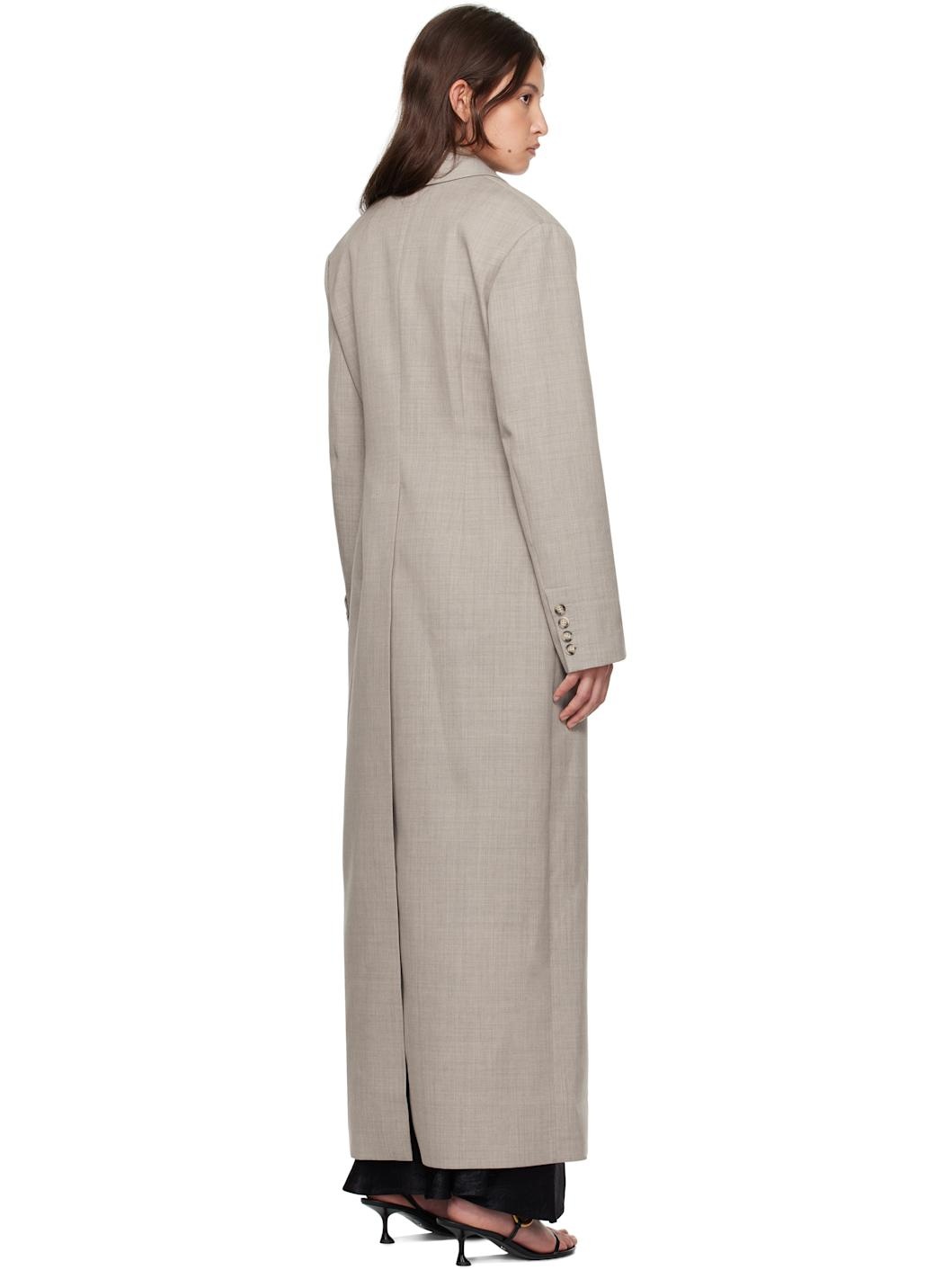Taupe Ferris Coat - 3