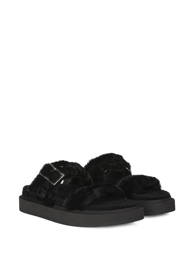 Giuseppe Zanotti Furry Him sandals outlook