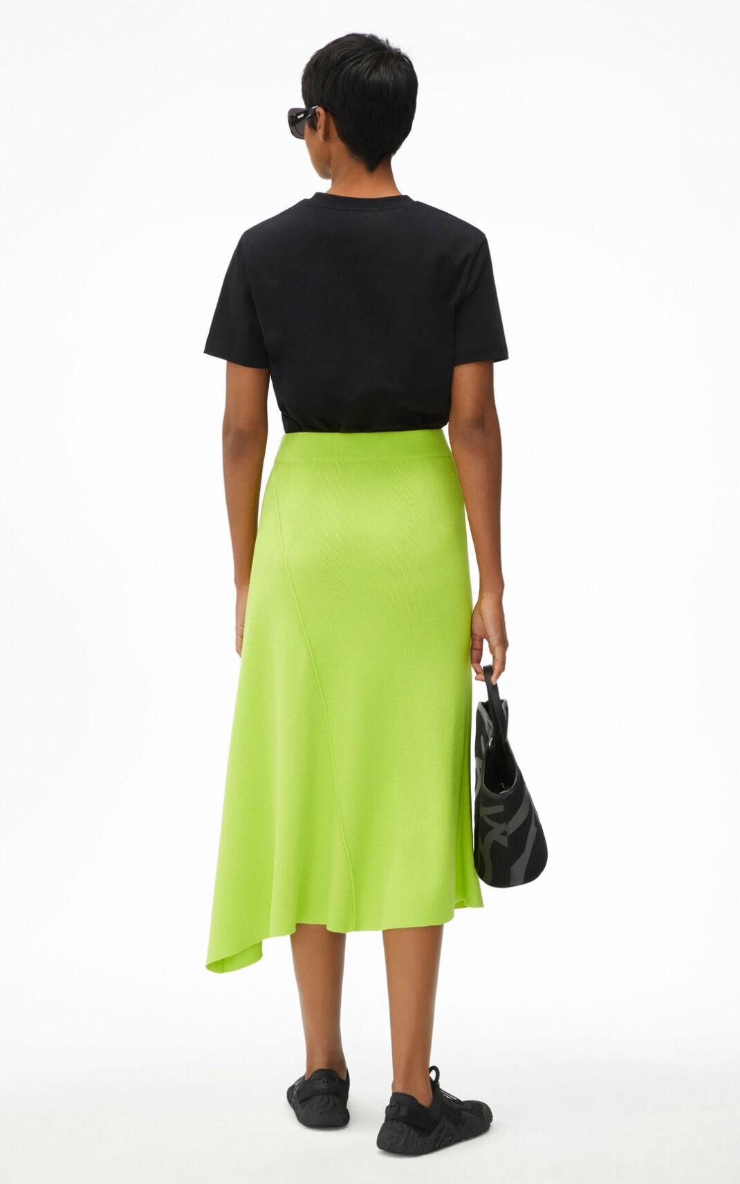 Asymmetrical midi skirt - 3