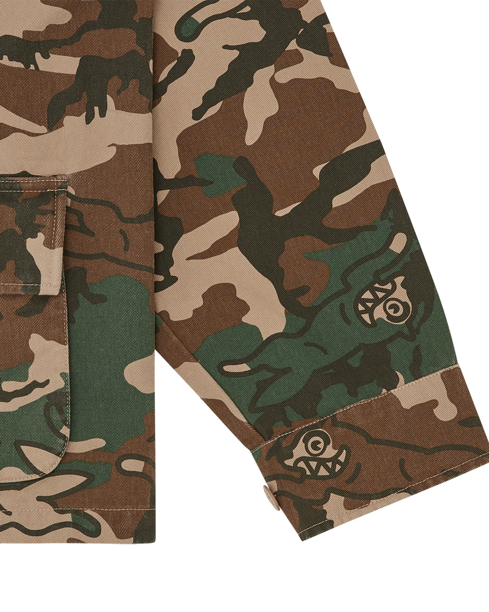 RUNNING DOG WOODLAND CAMO FIELD JACKET - 7