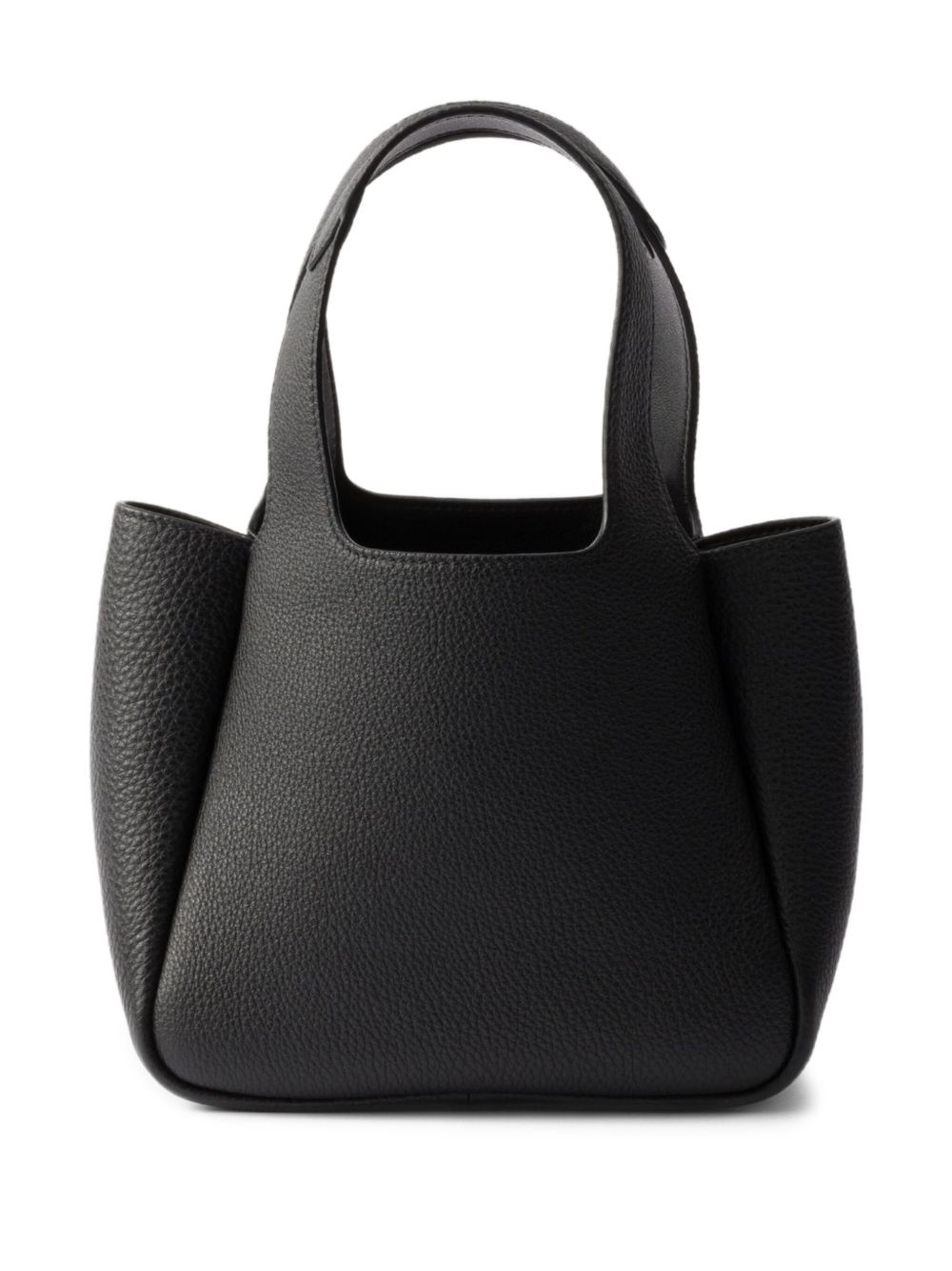 mini leather tote bag - 2