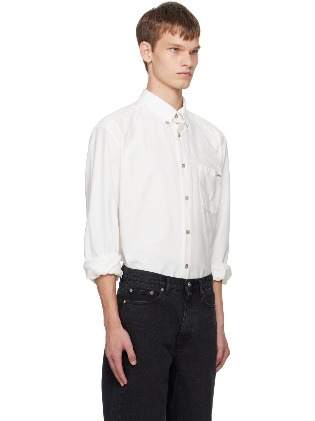 White Mateo Shirt - 2