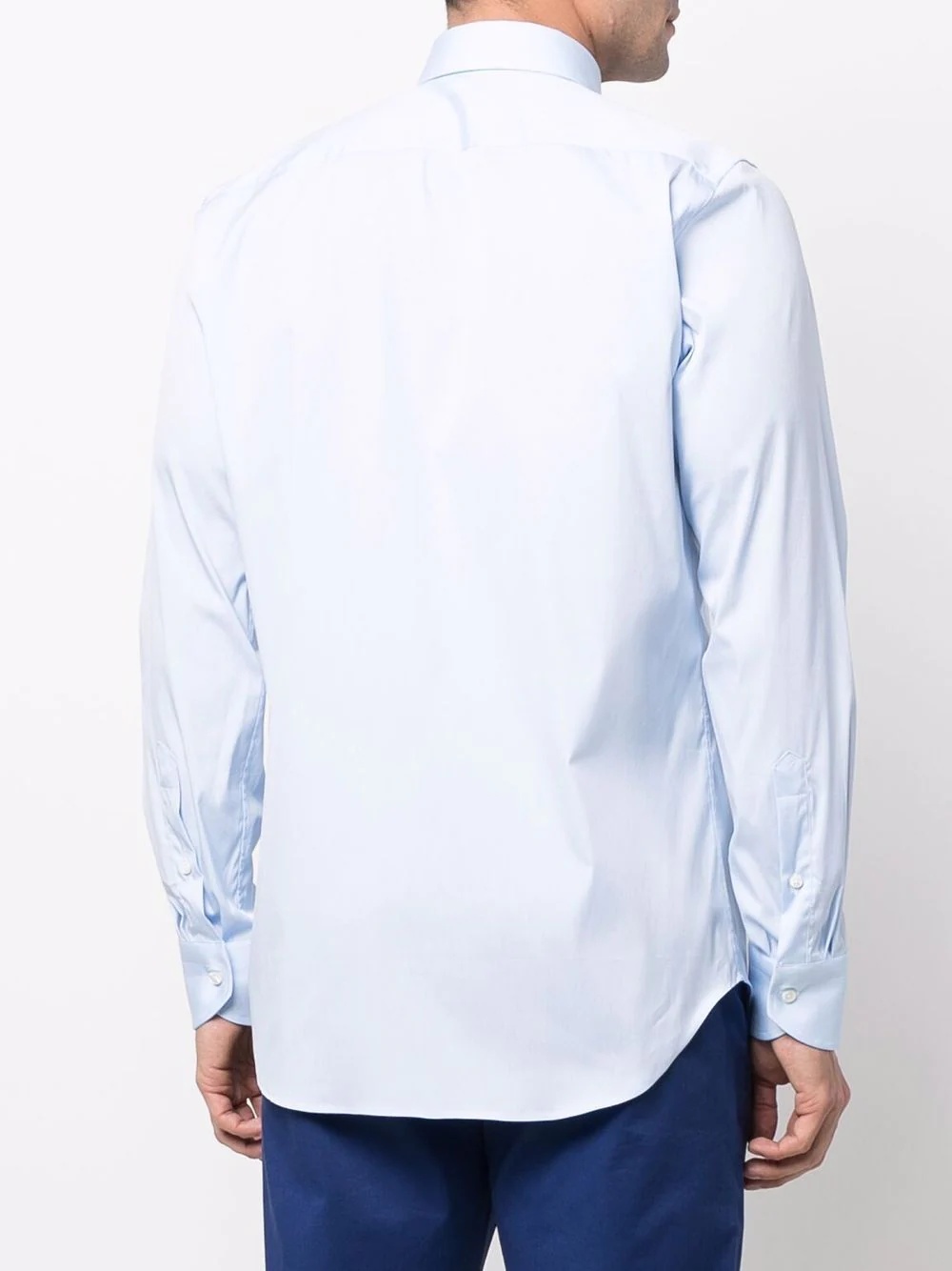 button-down fitted shirt - 4