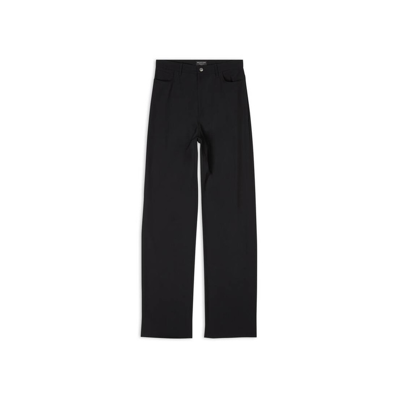 5 Pocket Baggy Pants in Black 1