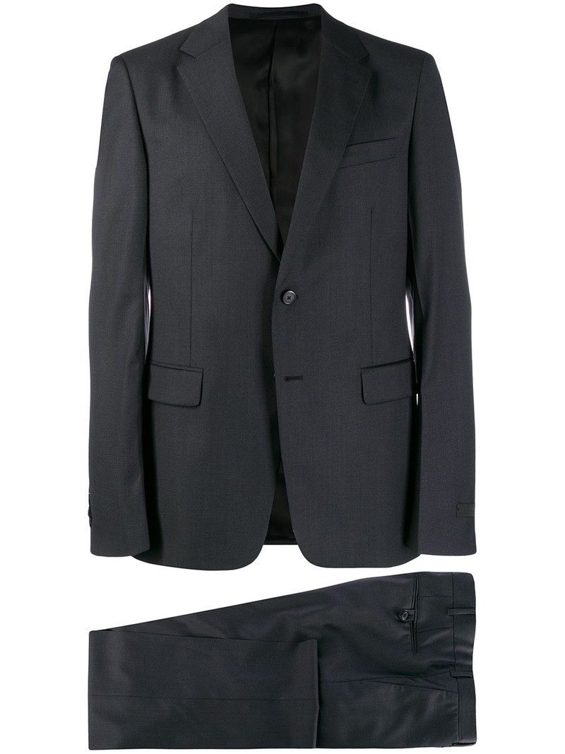 houndstooth check two-piece suit 1