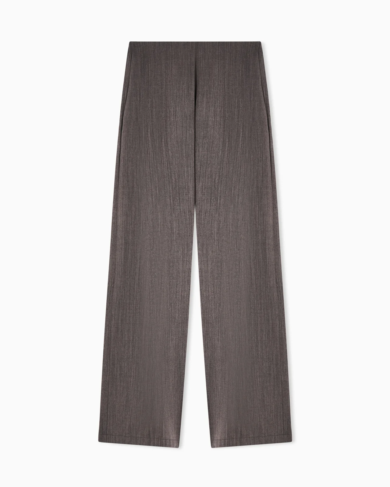 LIGHT WOOL TROUSERS WITH SIDE CREASE - 1