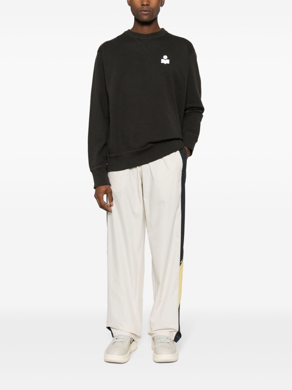 logo-print straight-leg track pants - 2