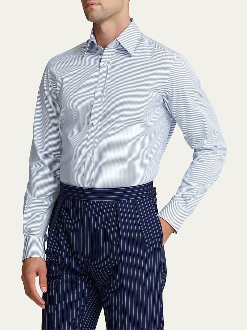 Ralph Lauren Men's Sinclair Striped Sport Shirt outlook
