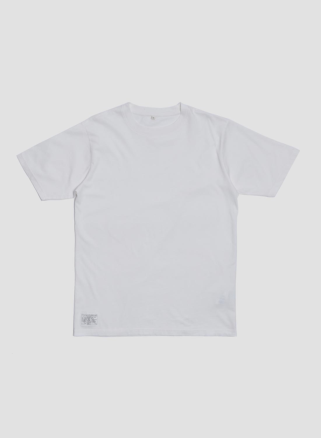 Classic Relaxed Fit Tee in Stone Wash White - 1